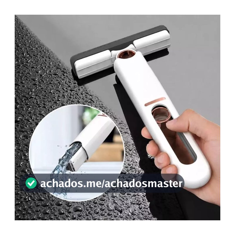 MINI Rodo Esfregão Portátil Limpeza Multiuso Absorvente Mop Auto Squeeze Janela Cozinha Pia