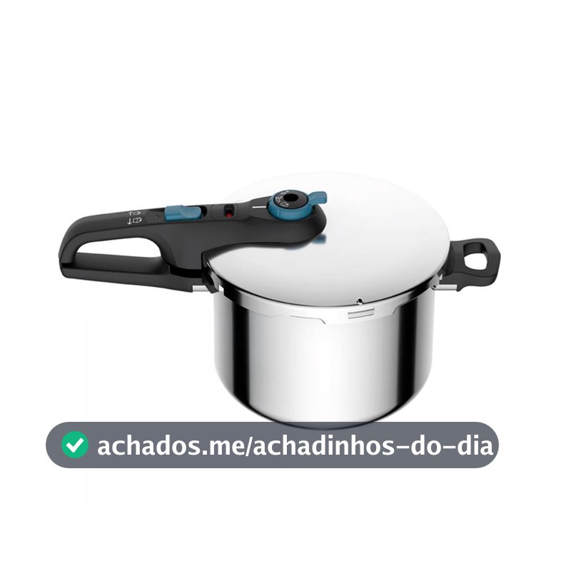 Panela de Pressão Fechamento Externo Secure Trendy 6L - Rochedo