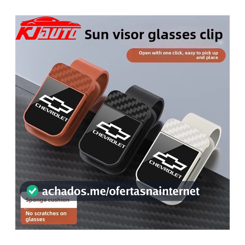 Clipe De Armazenamento De Óculos De Carro Chevrolet Suporte Sol Para Viseira De E Organizador De Recibos Cruze Spin Onix