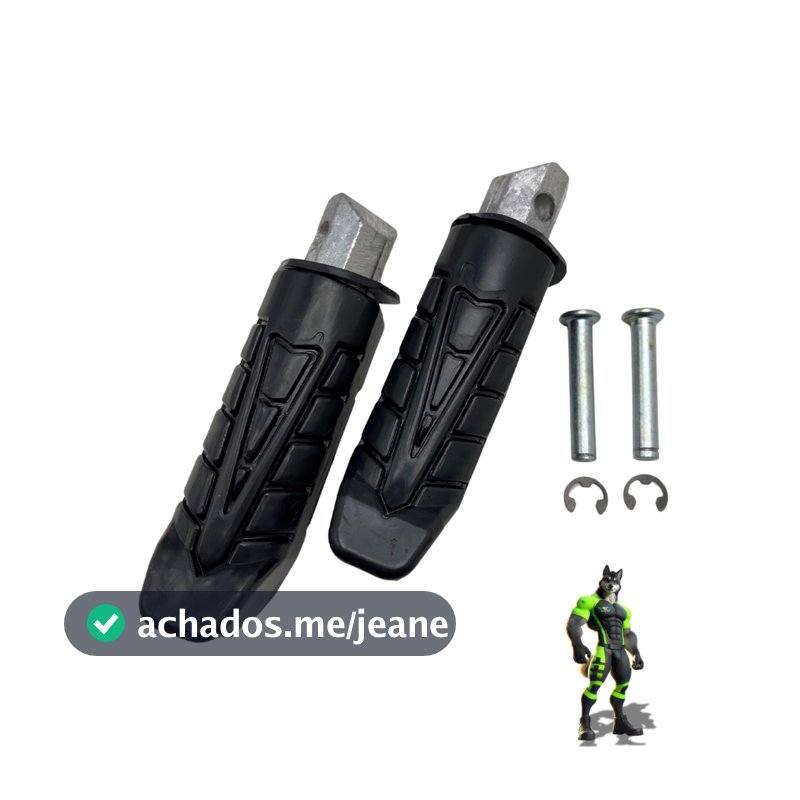 Par Pedaleira Traseira Titan 160 Twister250 Bros 2016 A 2020