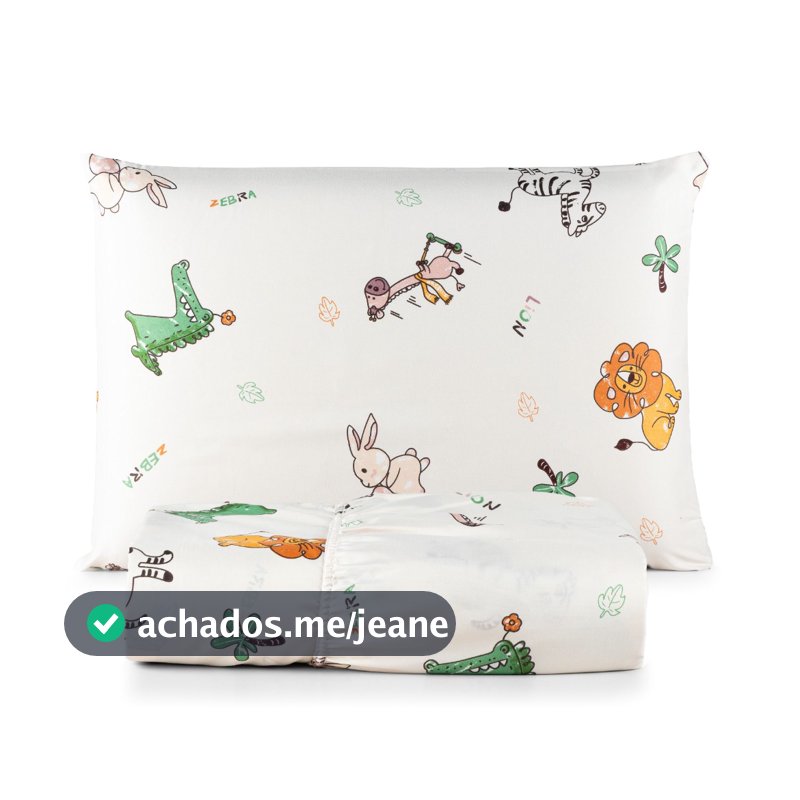 Jogo de Lençol com Elástico Solteiro 02 Peças Cama Box 200 Fios Toque Macio