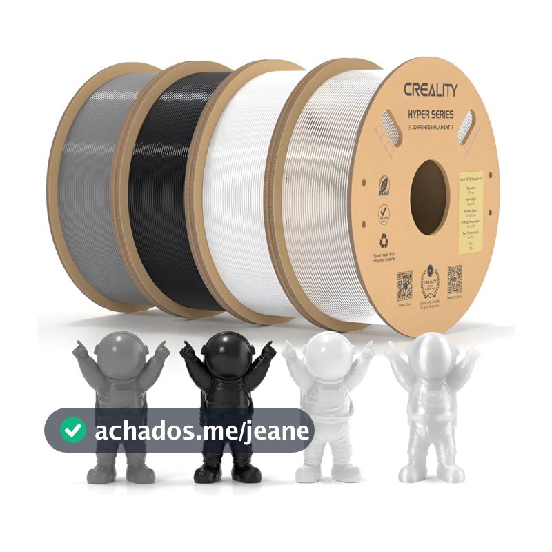 CREALITY | 1.75mm 1kg Impressora 3d Filamento Hyper-PETG Premium Consumíveis acessórios