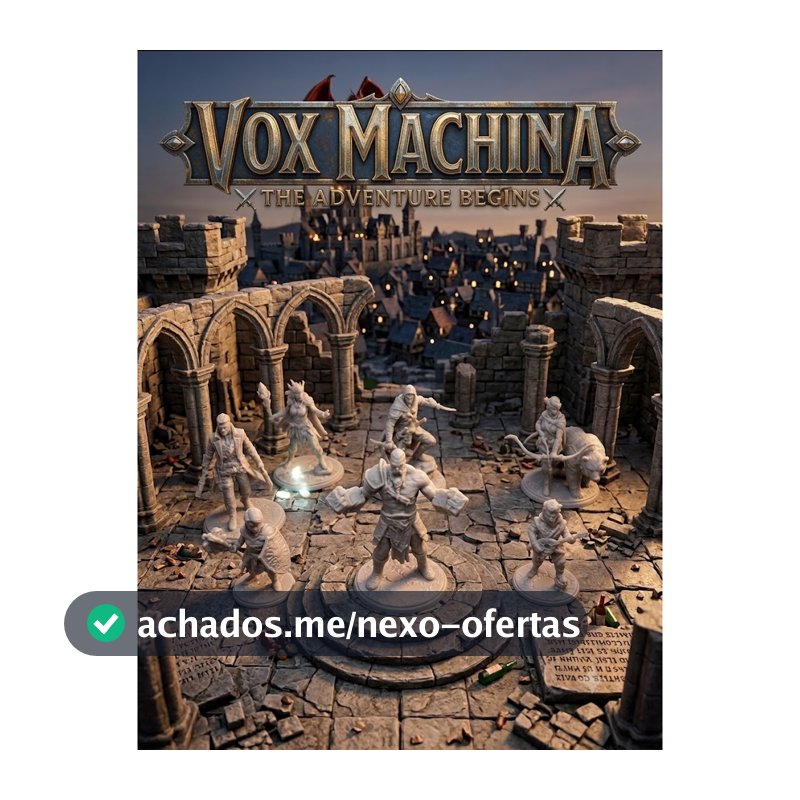 Miniaturas Heróis Vox Machina Para RPG E Coleção - 32MM