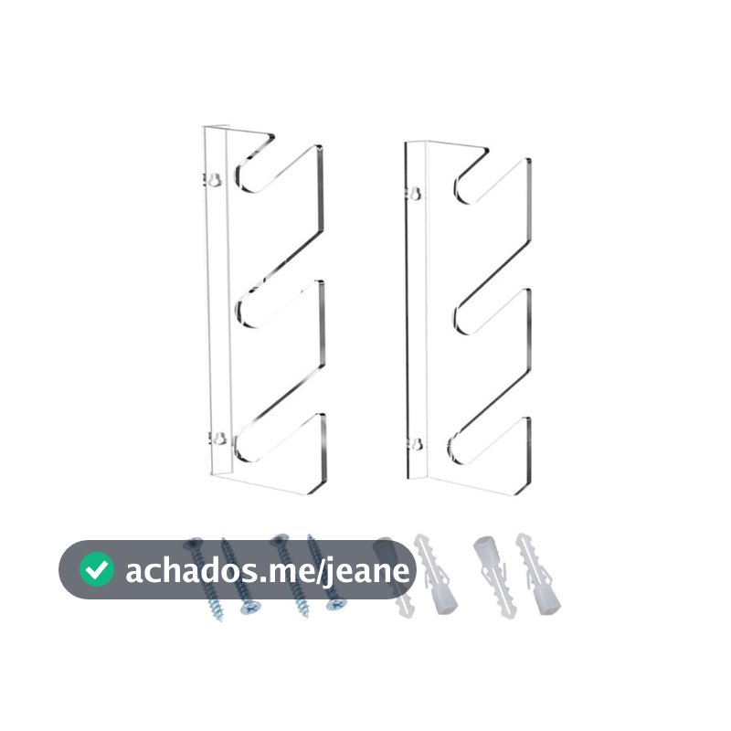 QUICKR 1 Par Rack Armazenamento Skate Para Montagem Parede Suporte Exibição Snowboards