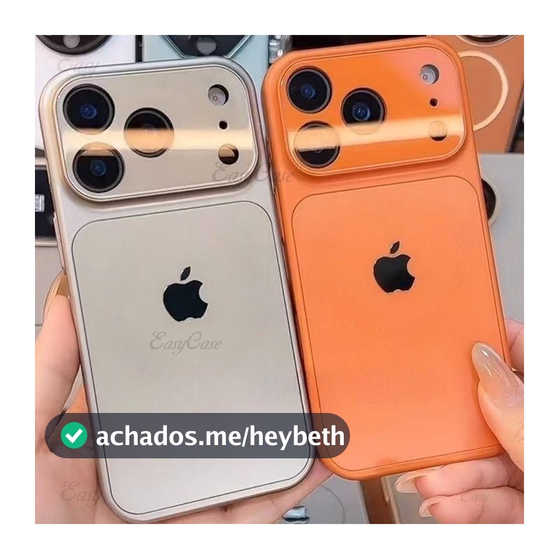 Nova Capa De Armadura De Vidro Nano AG À Prova De Choque Para iPhone 17 16 15 14 13 16 Pro Max E 12 Com Parte Traseira R