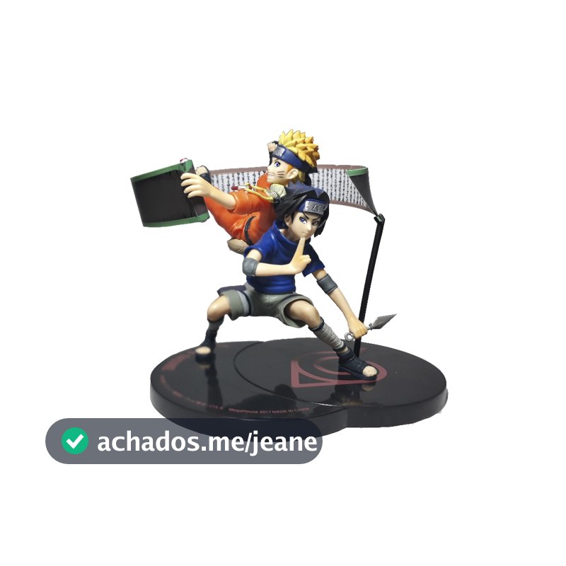 Naruto Clássico E Sasuke Action Figure Colecionável Anime PRESENTE Naruto E Sasuke