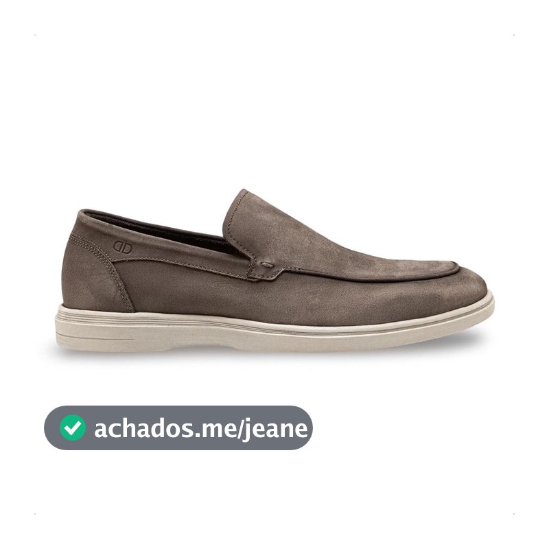 Mocassim de Couro Democrata Masculino Tulum 647101
