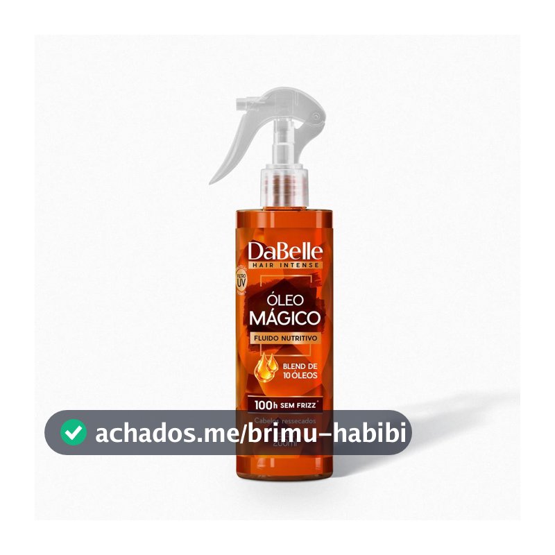 Fluido Óleo Mágico 200ml - DaBelle Hair