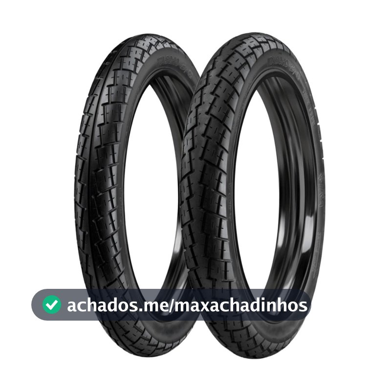 Par Pneus Aro 18 Ira 80/100-18 + 90/90-18 Soho Cg/Titan/Ybr/Factor