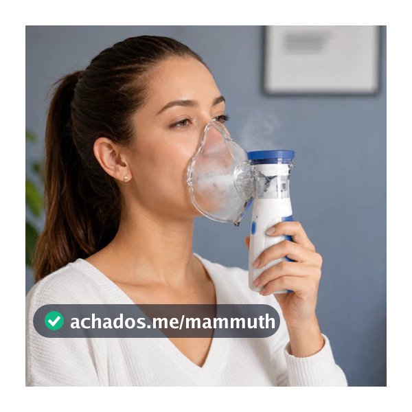 Máquina Nebulizadora Portátil Inalador Nebulizador Adulto Infantil Silencioso  jorge