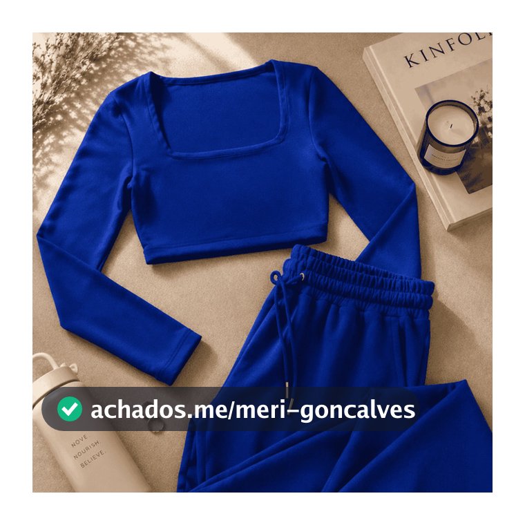 Cropped Feminino Inverno Manga Longa Suplex Premium Estilo Blogueira Conforto e Elasticidade