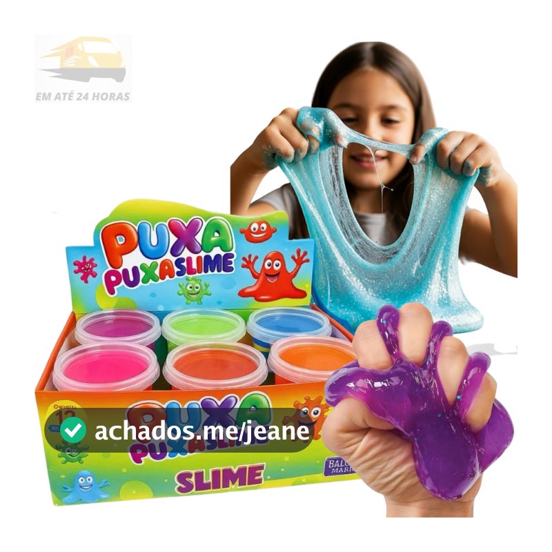 SLIME C/12 UNIDADES - BALCAO DAS MAGICAS, SUPER PROMOÇÃO, ENVIO IMEDIATO