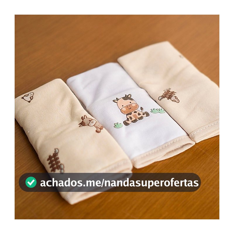 Toalha Boquinha de Malha 30 cm x 35 cm Bublim