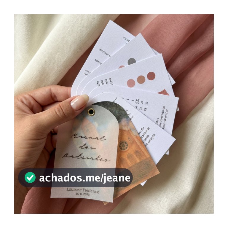 Manual de Padrinhos para Casamento Minimalista com Aquarela