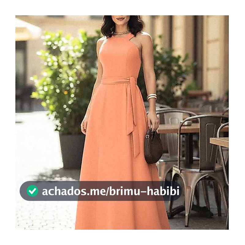 Vestido Longo Feminino Alfaiataria Sensorial Com Laço Festa Casamento Elegante Simples