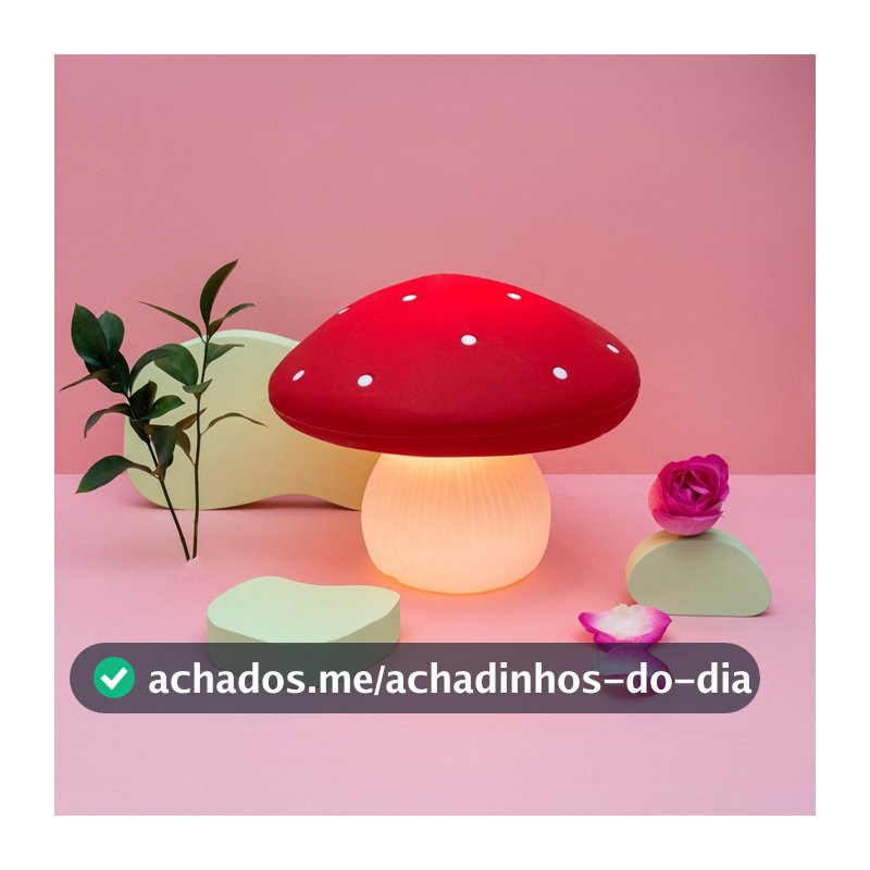 Luminária Cogumelo Usare