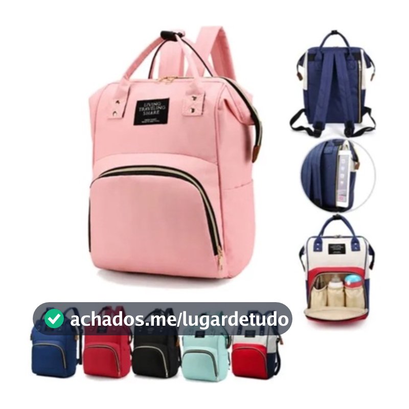 Mochila Maternidade Bolsa Mamãe Bebê Multifunção
