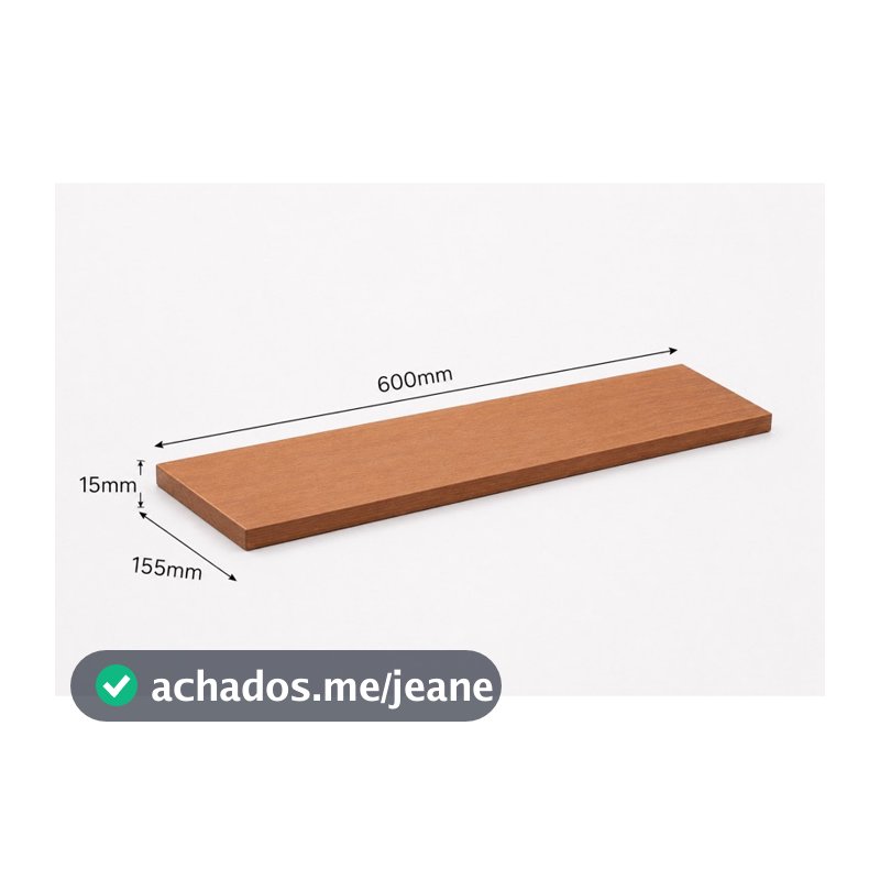 kit 3 prateleira reta slin 60x15 suporte invisivel