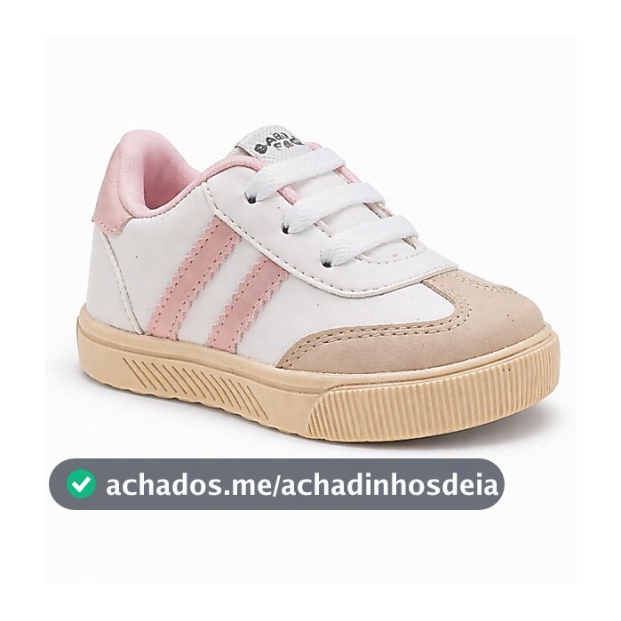 Tenis mini blogueirinha infantil listras