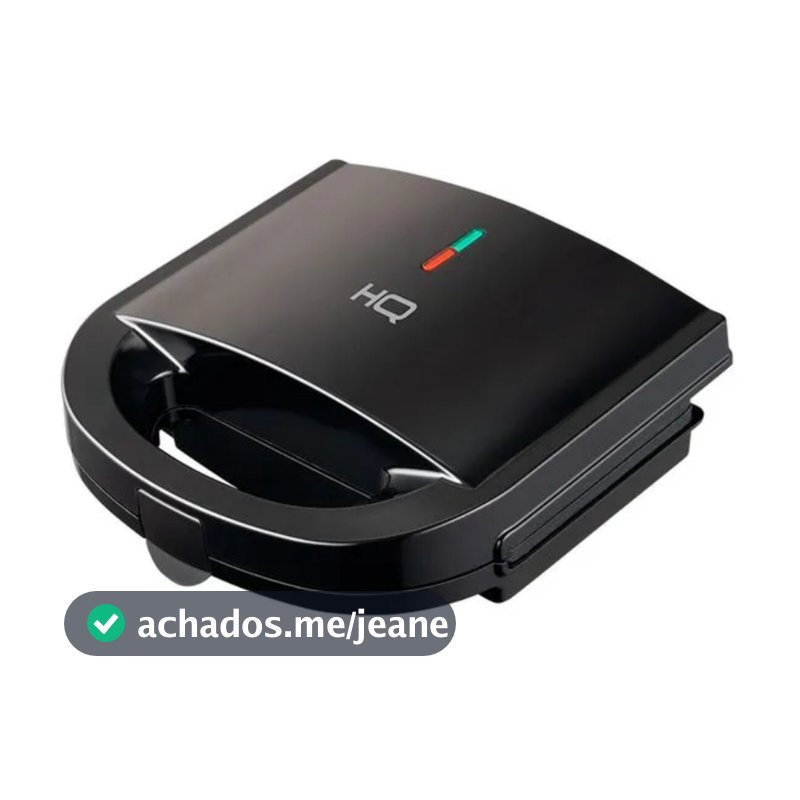 Grill e Sanduicheira HQ-SG004 127V Inox Placas Antiaderentes