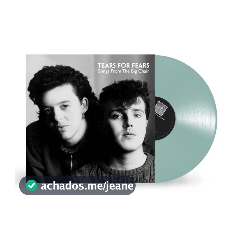 Vinil Tears For Fears - Songs From The Big Chair (LP Colour / Limited Edition) - Importado