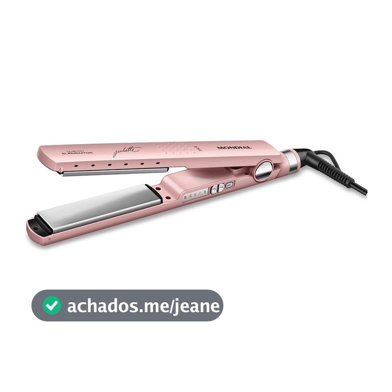 Prancha Alisadora By Juliette Mondial Golden Rose 60W P-JU-01
