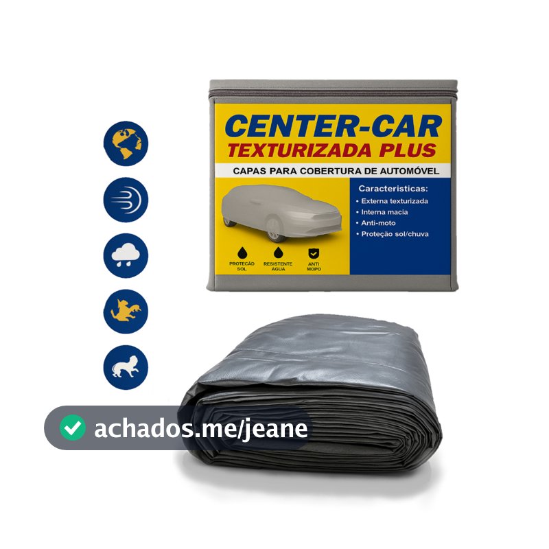 Capa Pra Cobrir Carro Impermeável Forro Proteção Sol / Chuva