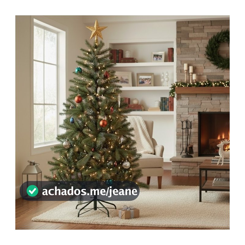 Arvore De Natal Premium Cheia Pinheiro 180cm 450 Galhos Verde