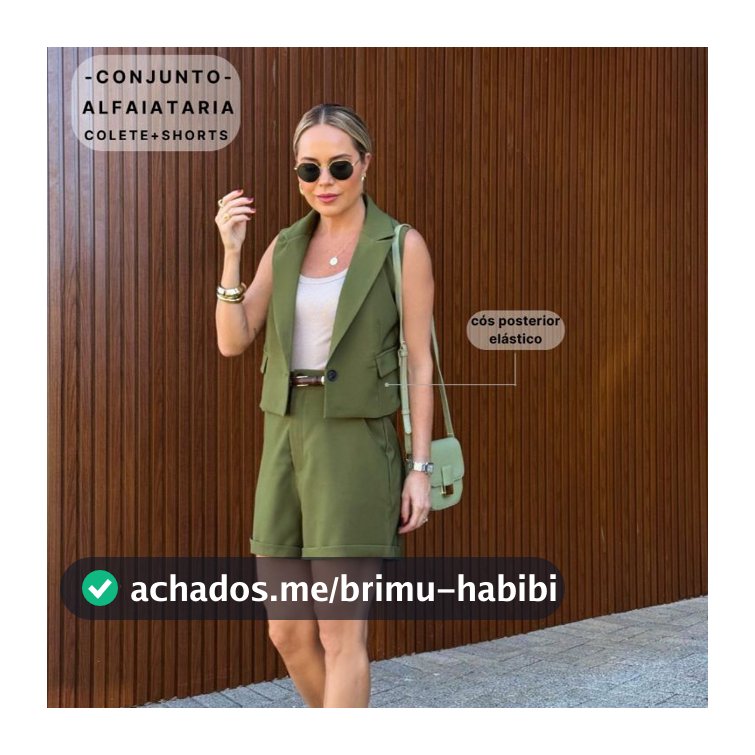 Conjunto Alfaiataria Colete e Shorts: Quiety Luxury