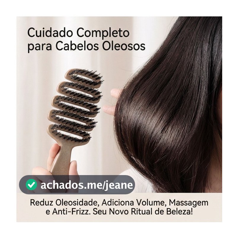 Aleyro-Pente Aéreo de Pinhas | Pente de Massagem Profunda 2cm para Cabelo Fino e Sem Volume
