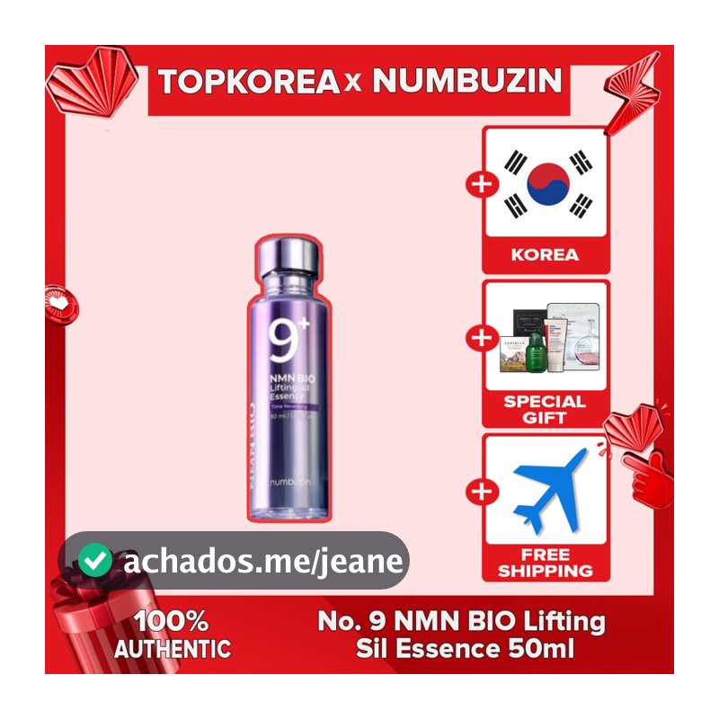 Numbuzin No . 9 NMN BIO Lifting Sil Essence 50ml TOPKOREA Envio Da Coreia