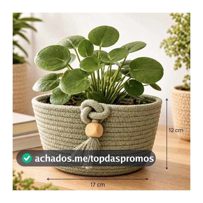 Cachepô ou porta objetos PEQUENO