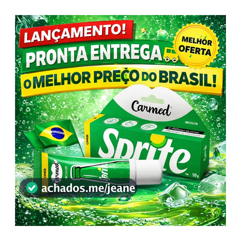 Hidratante Labial Carmed Sprite Incolor 10g