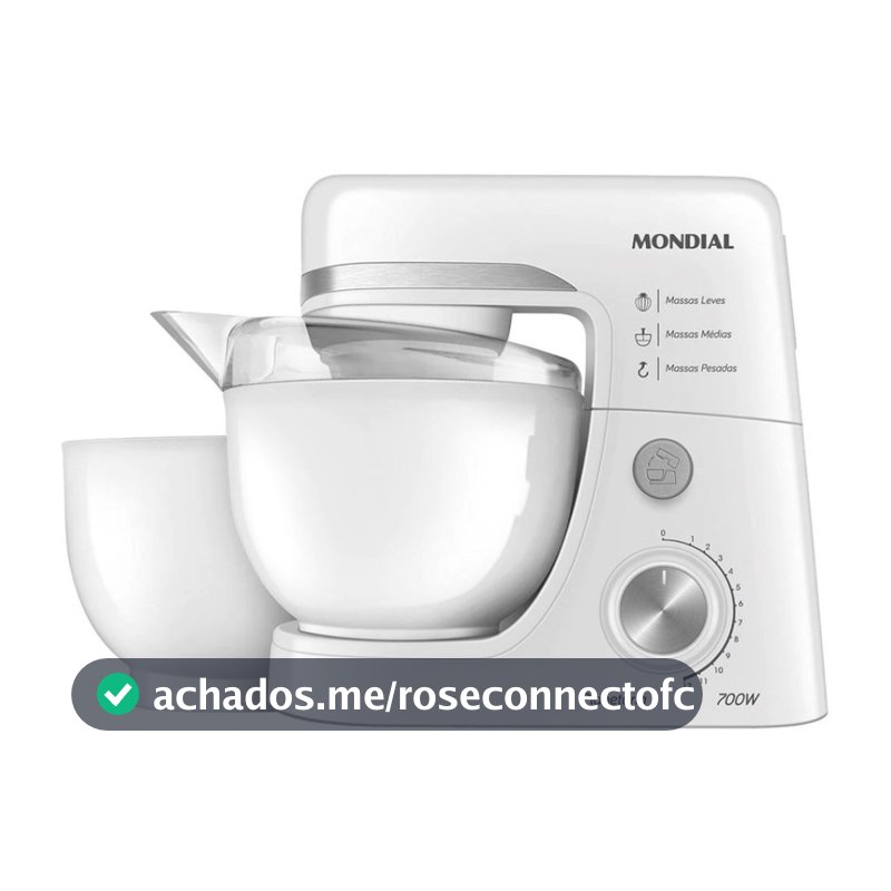 Batedeira Planetária BP-03W-2B 12 Velocidades 700W Mondial