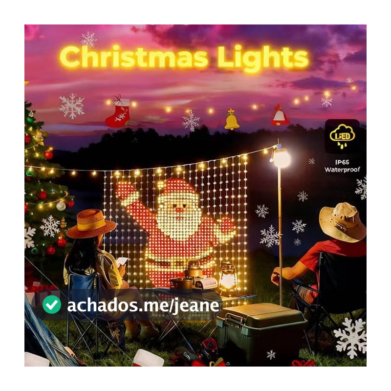 Luzes De Cortina De Pixel LED Alimentadas Por USB RGB Corda Inteligentes DIY Padrão Display Para Decoração De Festa De P