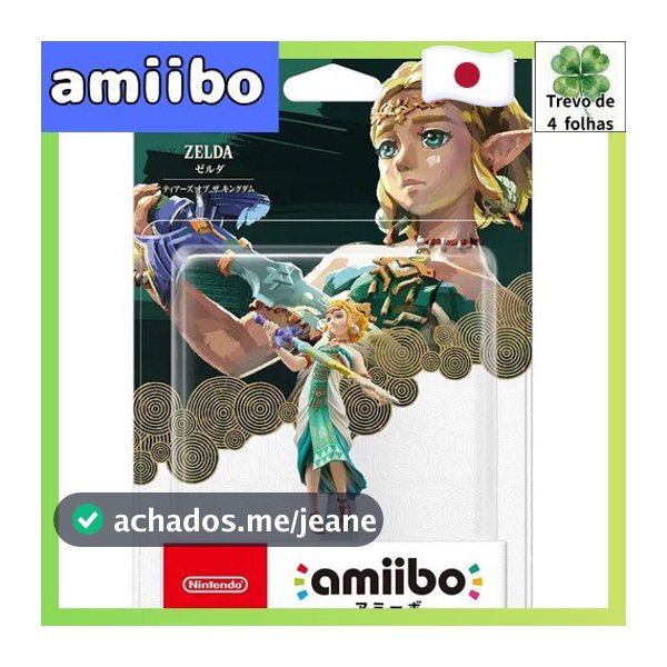 amiibo Zelda [Lágrimas do Reino] (Série The Legend of Zelda)