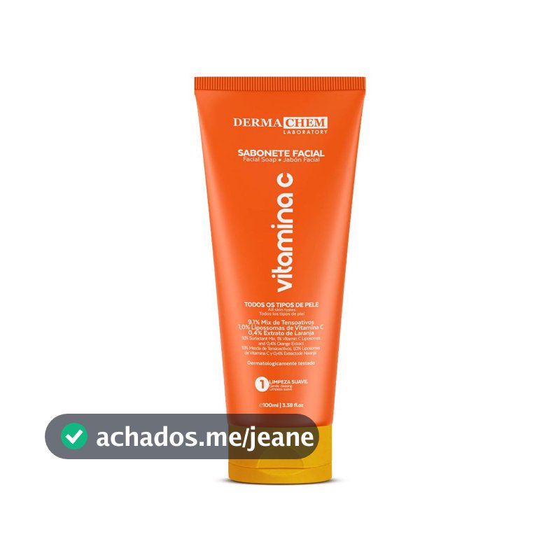 Sabonete Vitamina C Anti-Idade 100ml Dermachem