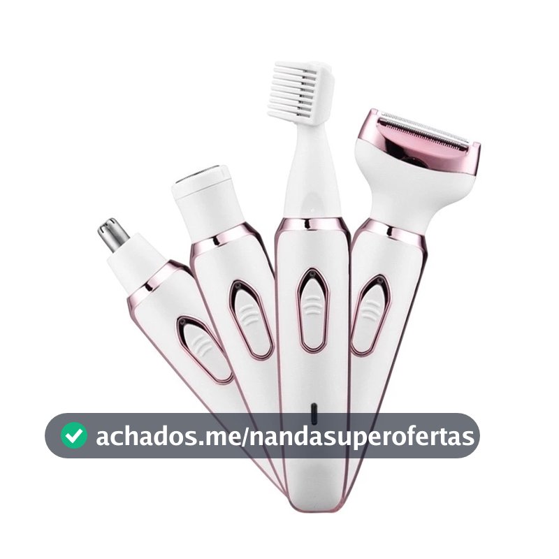 Novo Aparador Barbeador Removedor Multi-funcional 4 Em 1 De Axila Pêlos Sobrancelha Elétrico