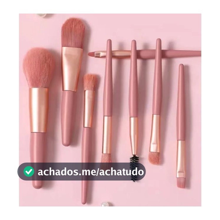 12 Kits de 8 mini Conjunto De Pincéis De Maquiagem