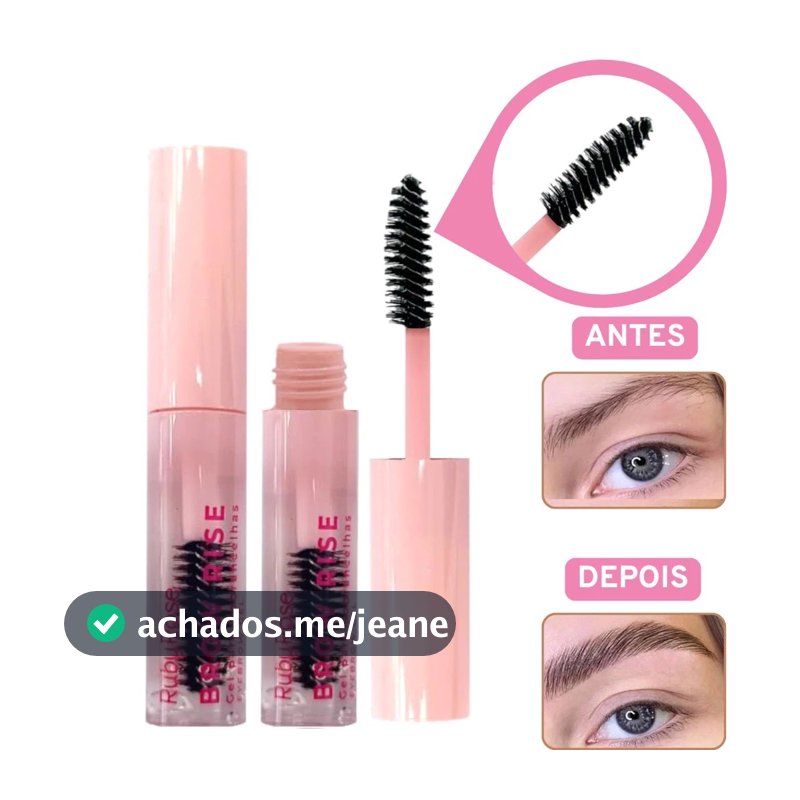 BROW RISE GEL PARA SOBRANCELHAS DE ALTA FIXAÇÃO RUBY ROSE