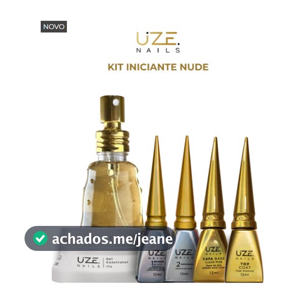 Kit Iniciante Nude UZE Nails