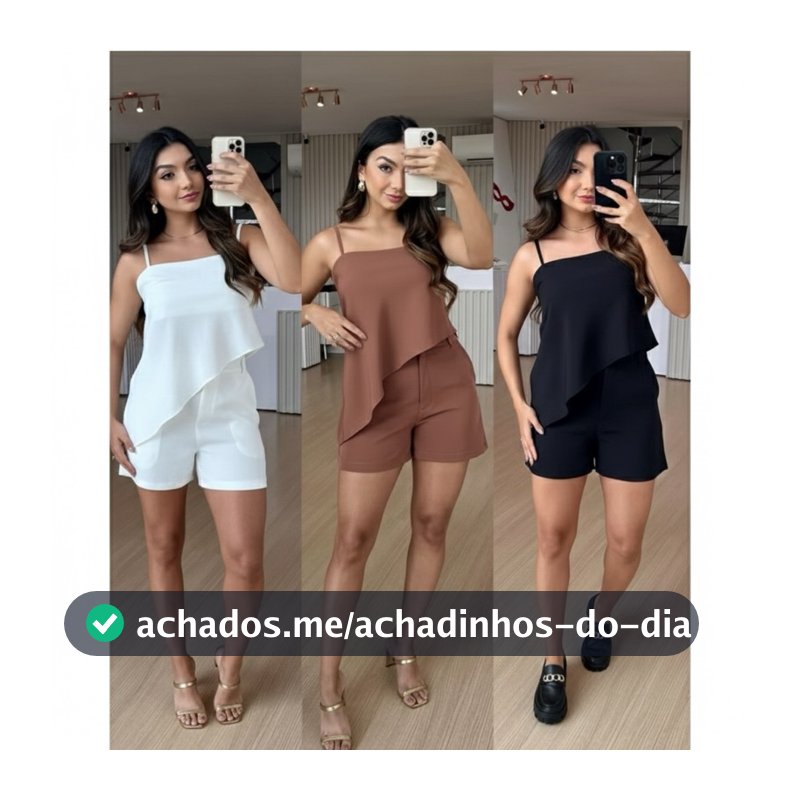 Conjunto Duas Peças Alfaiataria Juliana