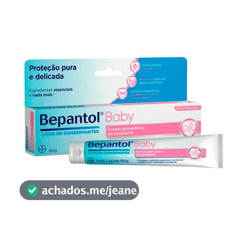 Creme Preventivo De Assaduras Bepantol Baby 60g
