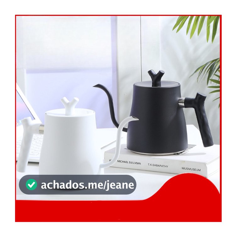 Chaleira Inox Escovado 1.5l Bico Fino Chá Café