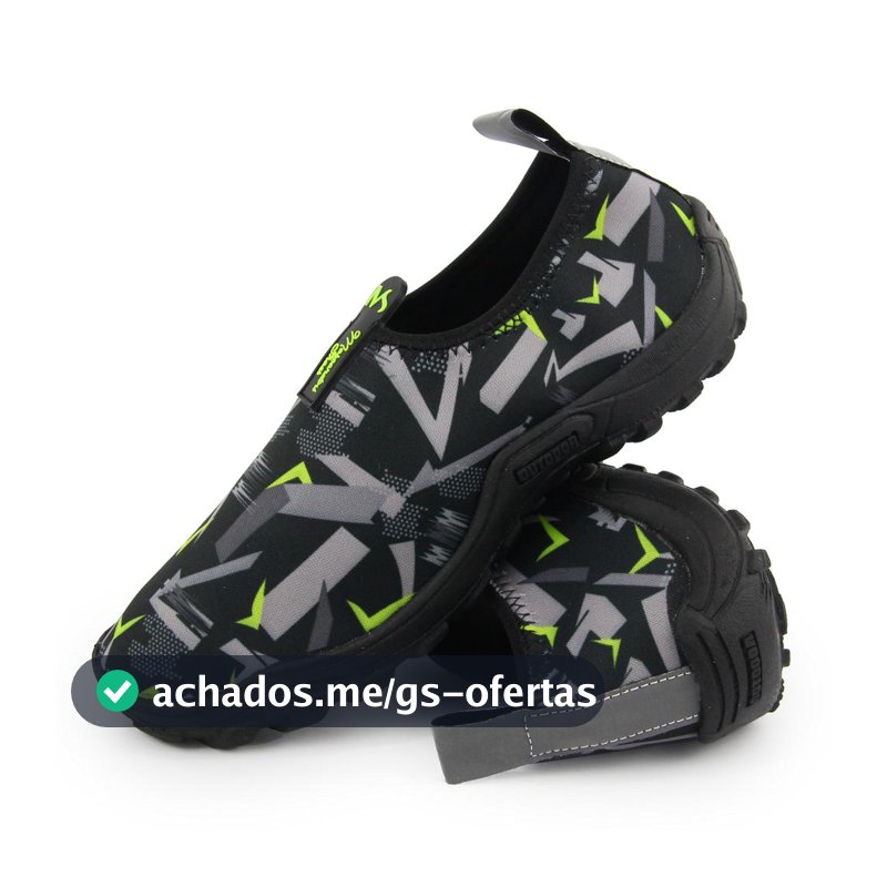 Sapatilha nautica top tenis hibrido meia neoprene canoagem pesca rio jet  sola resistente
