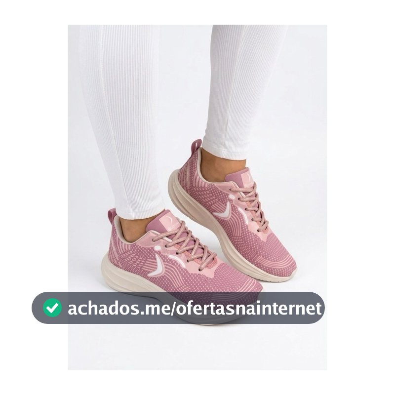 Tenis feminino academia caminhada esportivo promoção lançamento