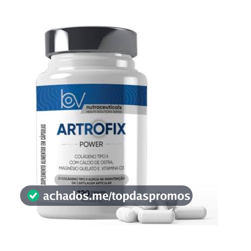 Artrofix 120 Caps - O  Mesmo Da Tv Original