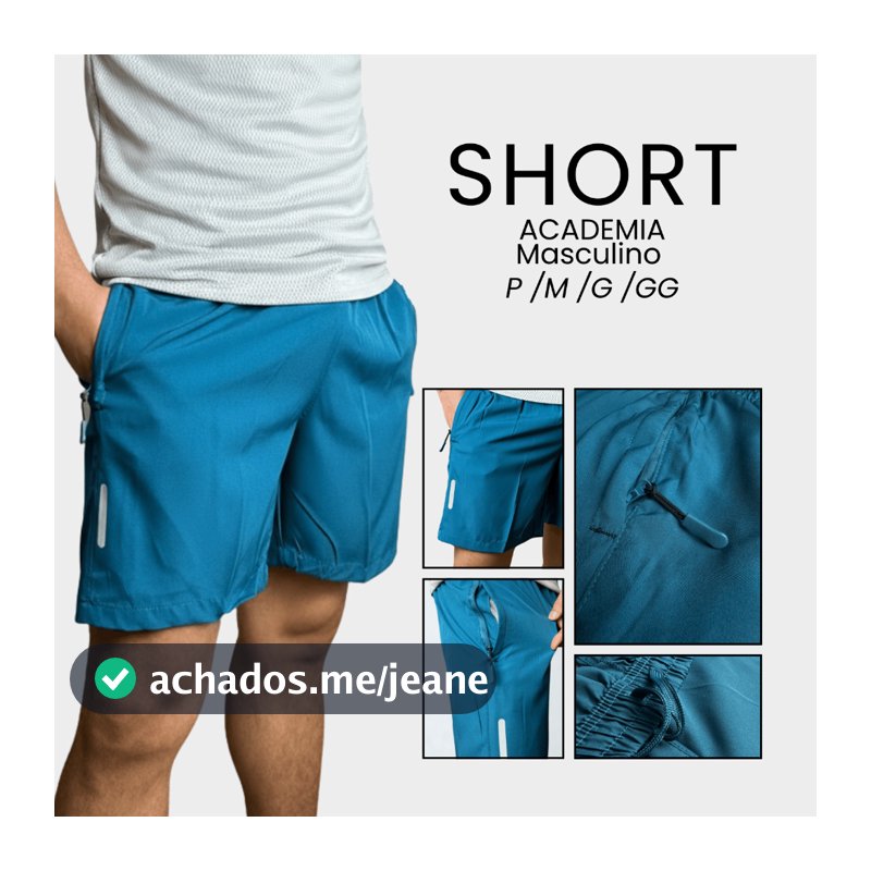 Bermuda Short Tactel Masculino Lycra Praia Treino Academia Short Academia Masculina Elastano Verão