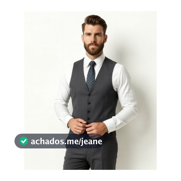 Colete Social Masculino Corte Slim - Para Todas as Ocasiões