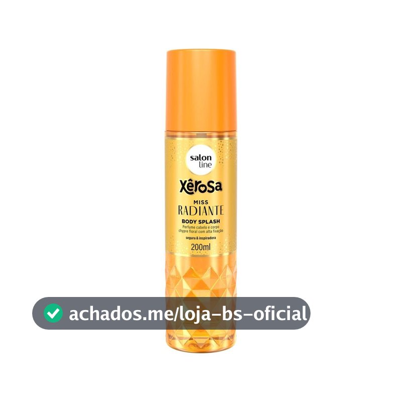 Body Splash Xêrosa Miss Radiante 200ml